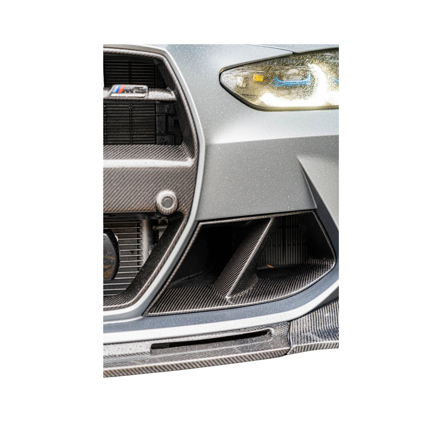 Carbon Fiber Front Air Intake Kit for BMW G80 M3 / G82 G83 M4 (2021–2024) – Front Bumper Body Kit Upgrade