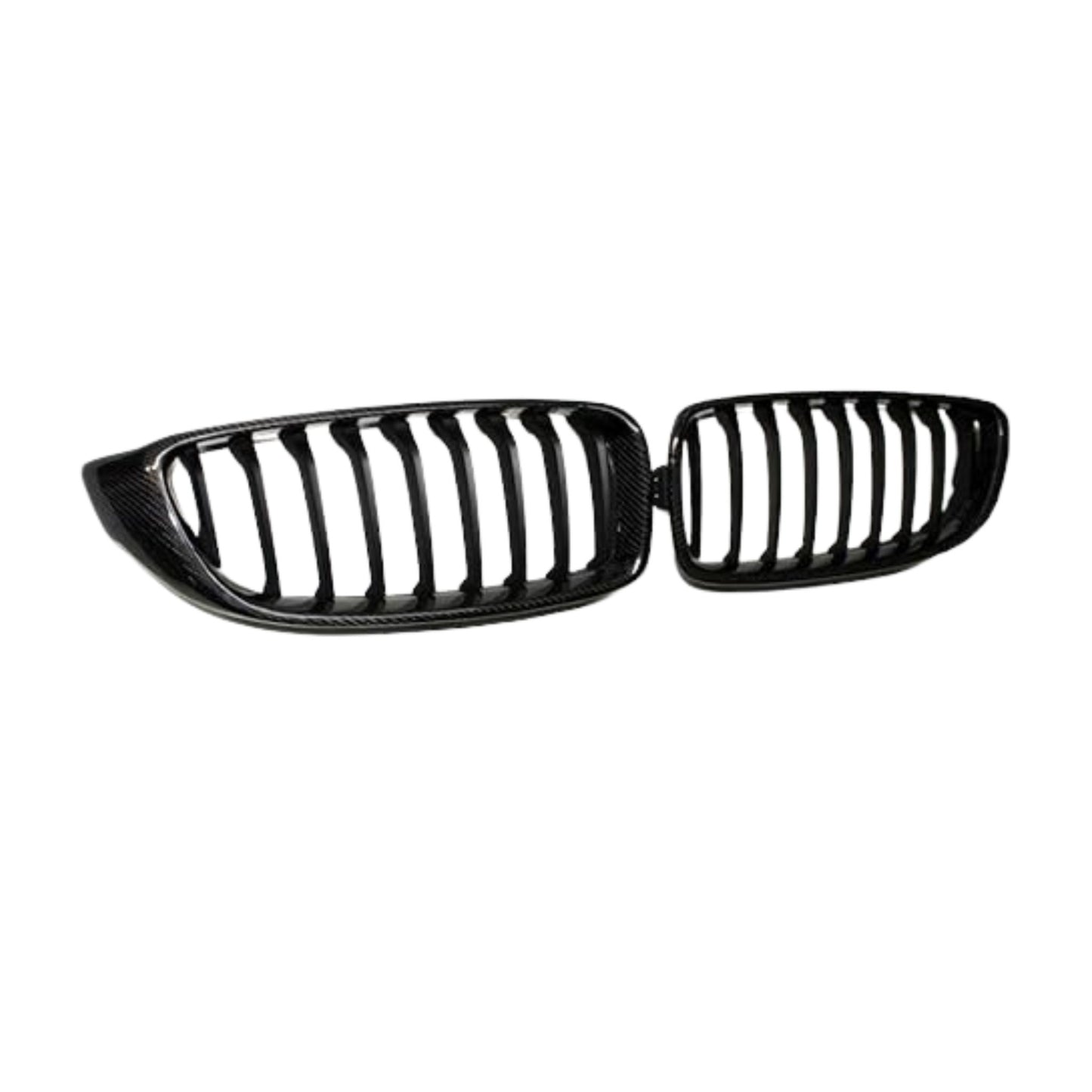 Gloss Black M-Style Kidney Grille for BMW 4 Series F32 / F33 / F36 (2014–2019) & M3 F80 / M4 F82 (2015–2019)