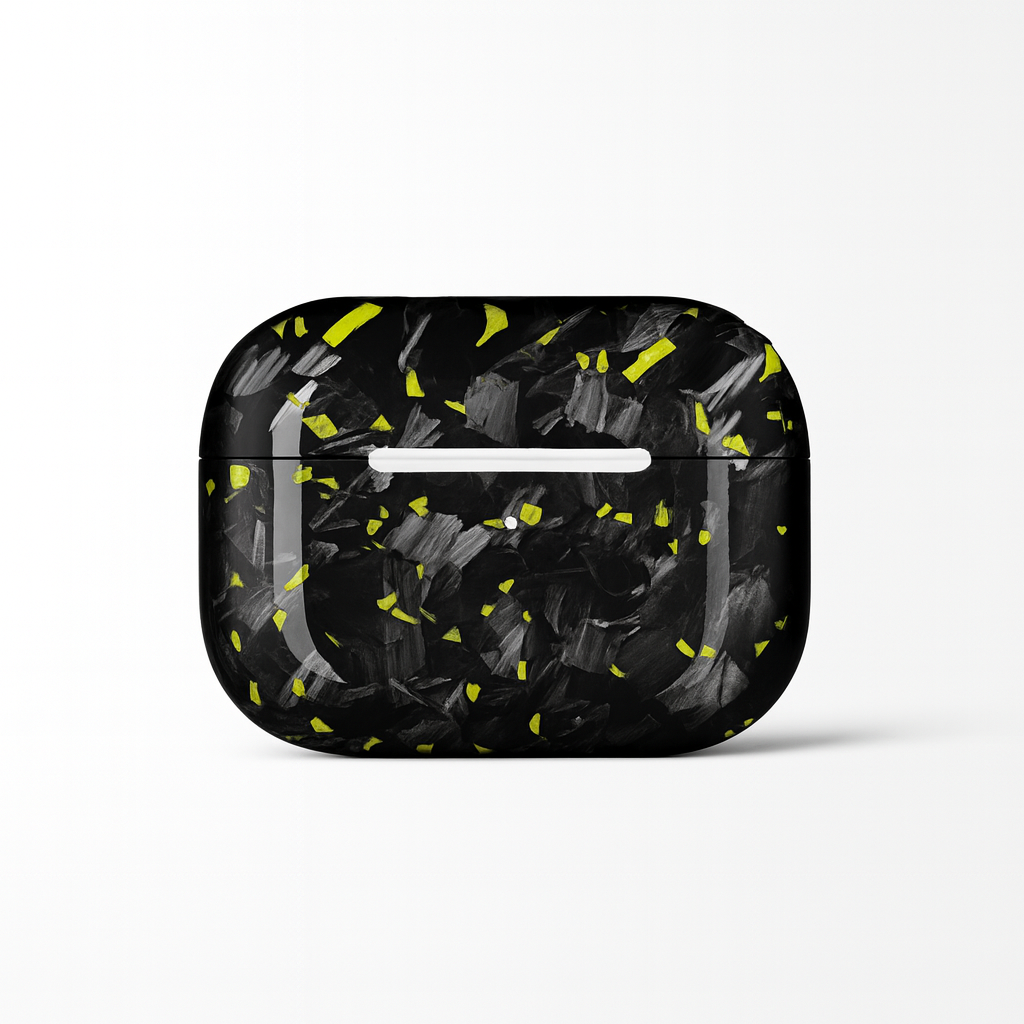 Forged Carbon Fiber AirPods Case – (Glossy) for AirPods Pro / AirPods 1–4
