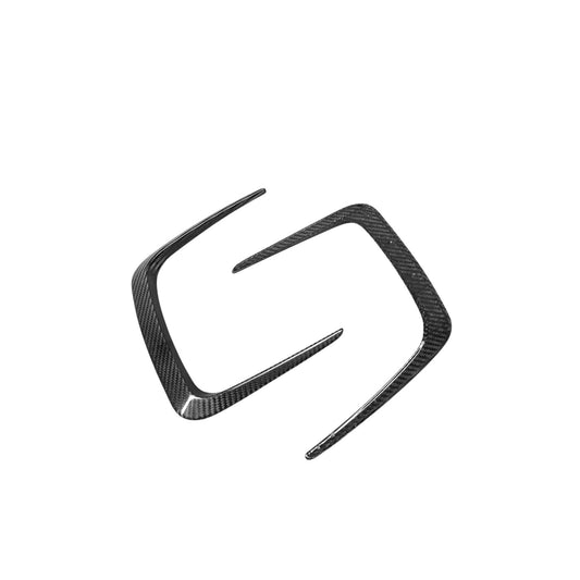 Real Carbon Fiber Engine Hood Outer Frame Trim – For BMW G80 G81 M3 / G82 G83 M4 (2021–2024) Front Engine Decorative Body Kit