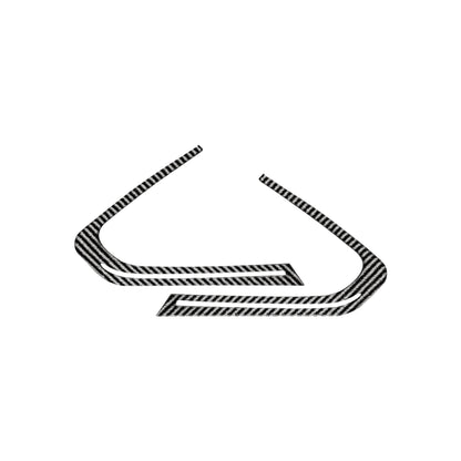 Carbon Fiber Door Horn Trim Cover for BMW Z4 G28 G29 2019–2023 – Interior Decorative Frame Stickers
