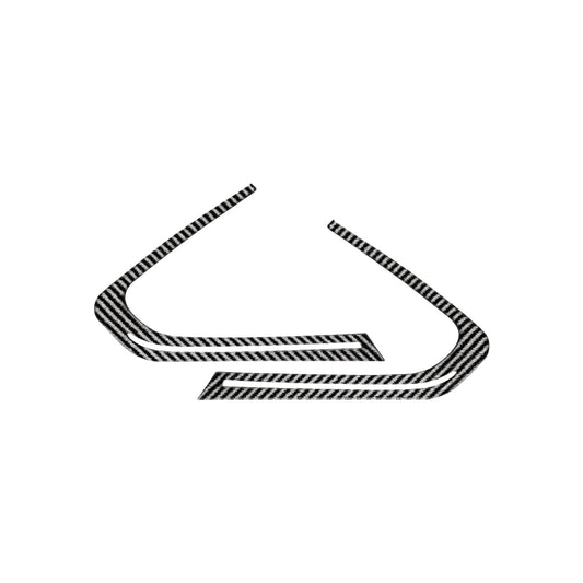 Carbon Fiber Door Horn Trim Cover for BMW Z4 G28 G29 2019–2023 – Interior Decorative Frame Stickers
