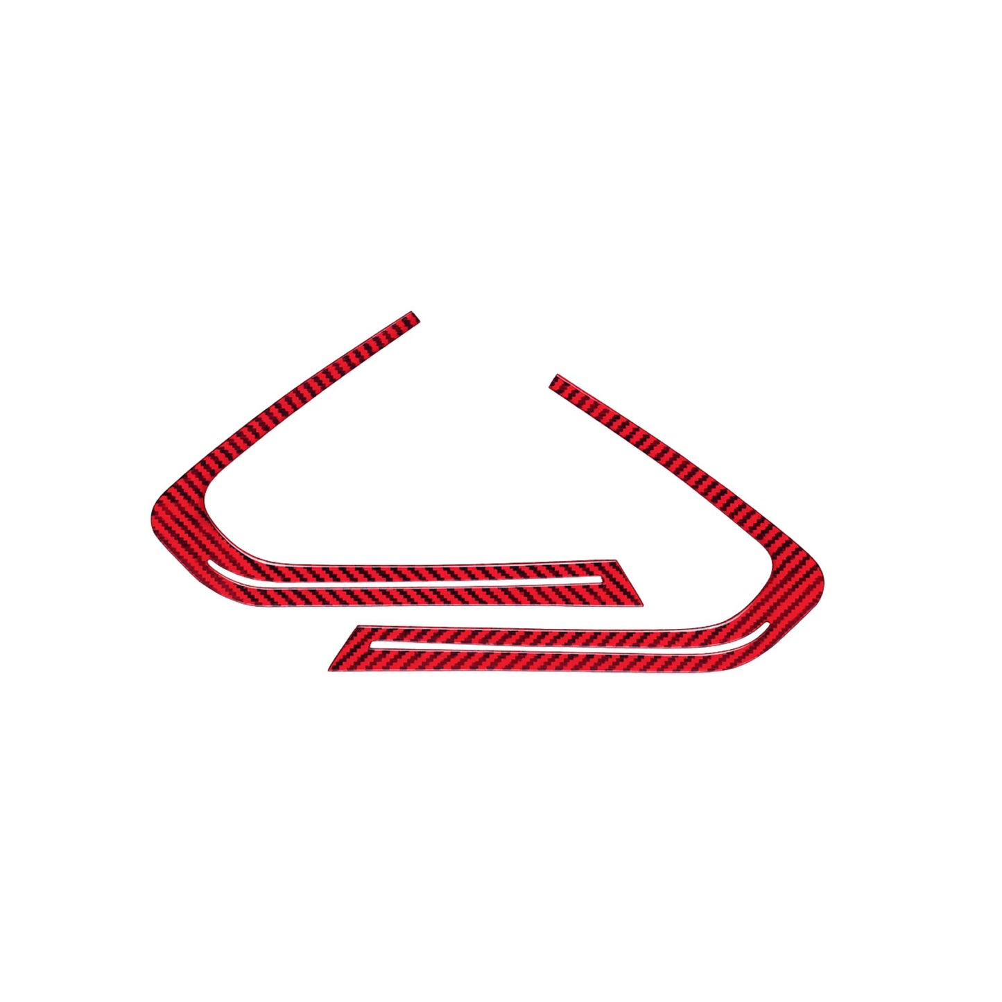 Carbon Fiber Door Horn Trim Cover for BMW Z4 G28 G29 2019–2023 – Interior Decorative Frame Stickers