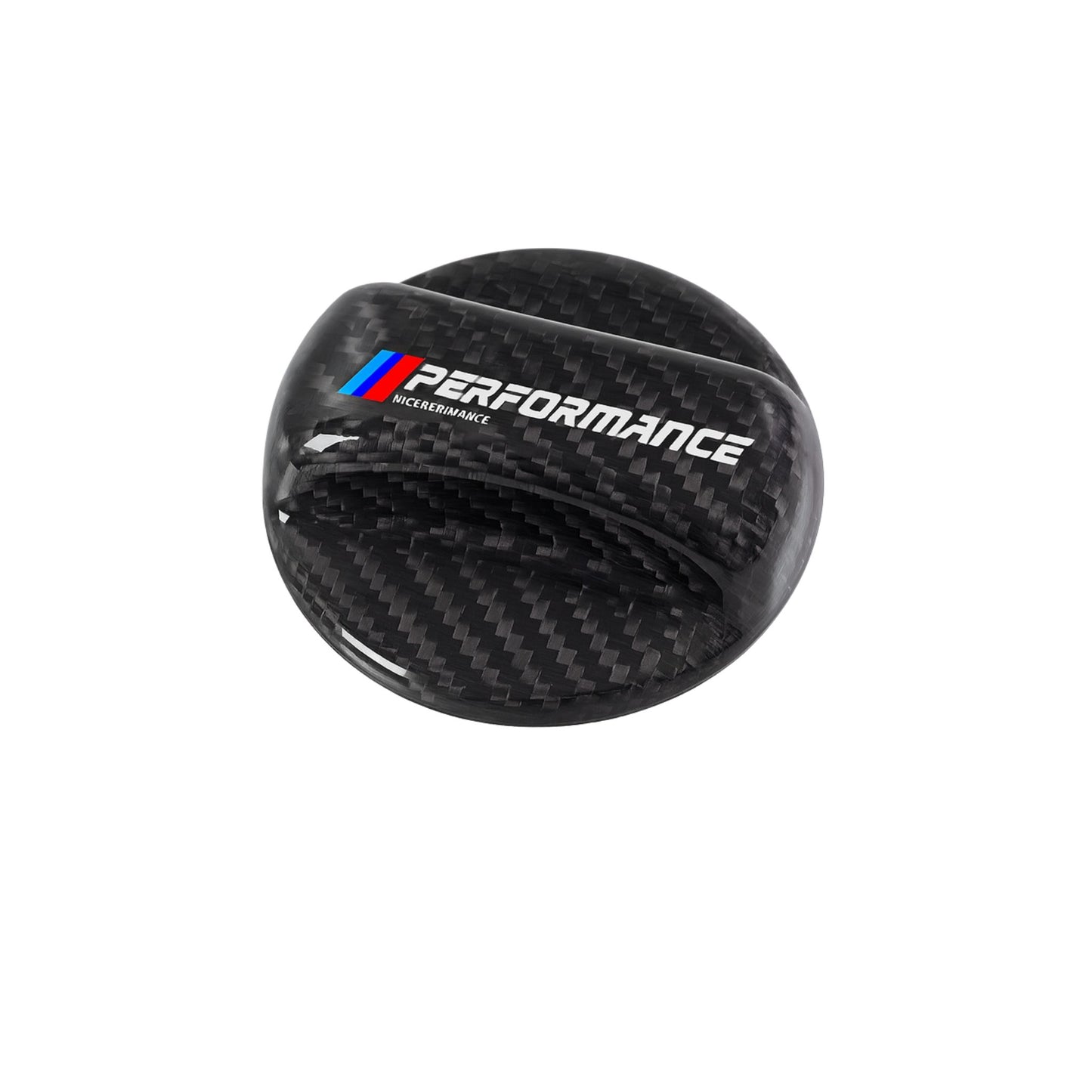 Carbon Fiber Fuel Tank Cap Cover for BMW – M Performance Style Gas Tank Protector
