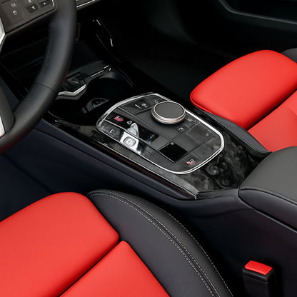 Soft Carbon Fiber Center Control Panel Sticker for BMW 1 Series F70 F40 & 2 Series F78 F44 – Interior Trim Frame Cover