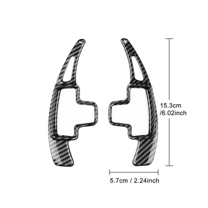 Carbon Fiber Paddle Shifter Extensions for Mercedes-Benz – Fits A, B, C, E, GLE-Class (W176, W205, W246, C117, W218)