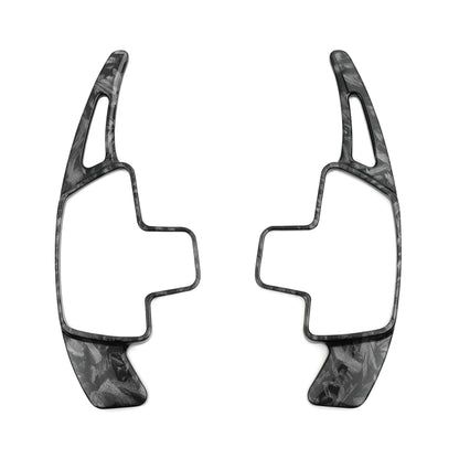 Carbon Fiber Paddle Shifter Extensions for Mercedes-Benz – Fits A, B, C, E, GLE-Class (W176, W205, W246, C117, W218)