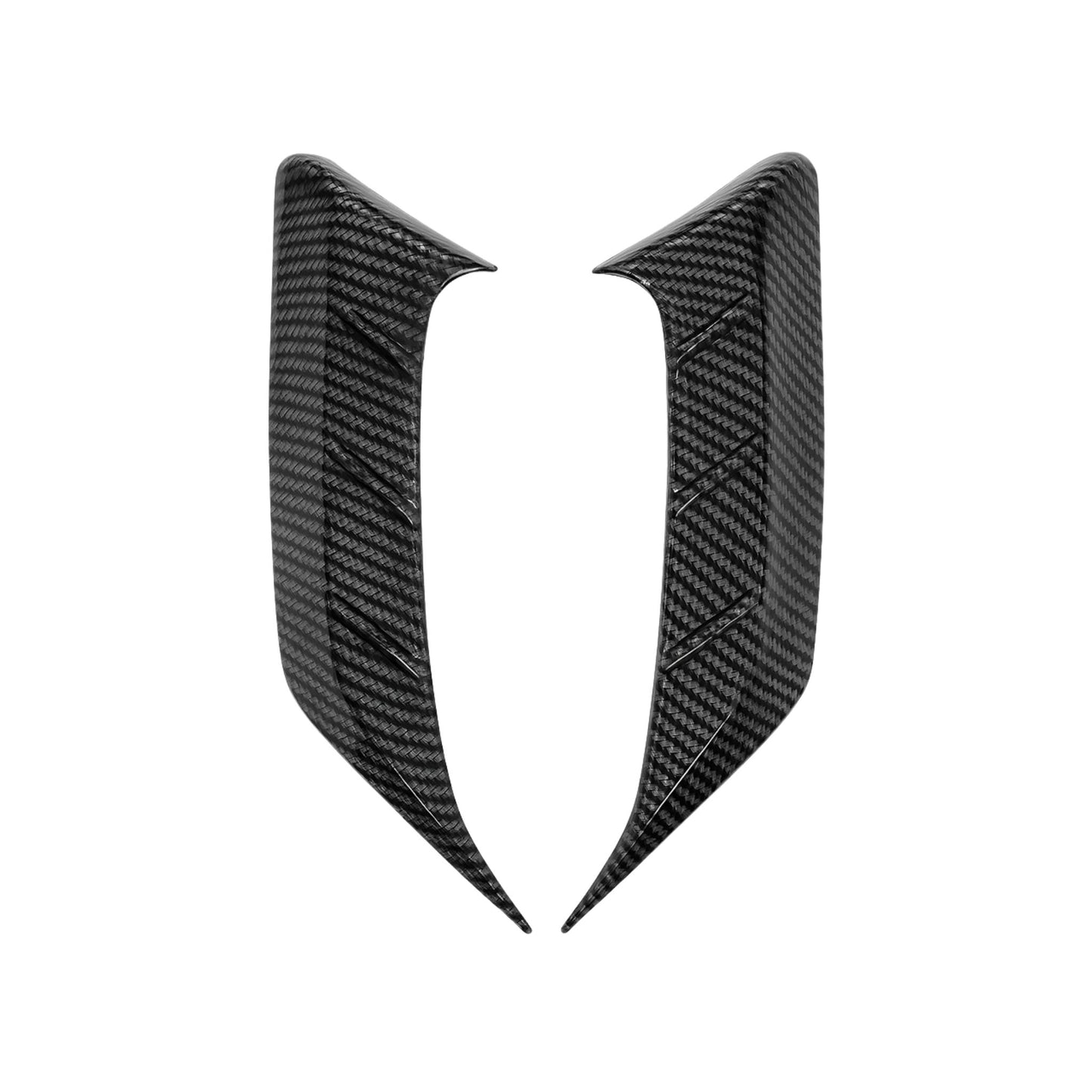 Rear Taillight Eyelid Trim for Audi A4 / A4L 2020–2023 – Carbon Fiber Style Rear Headlamp Eyebrow (2PCS)