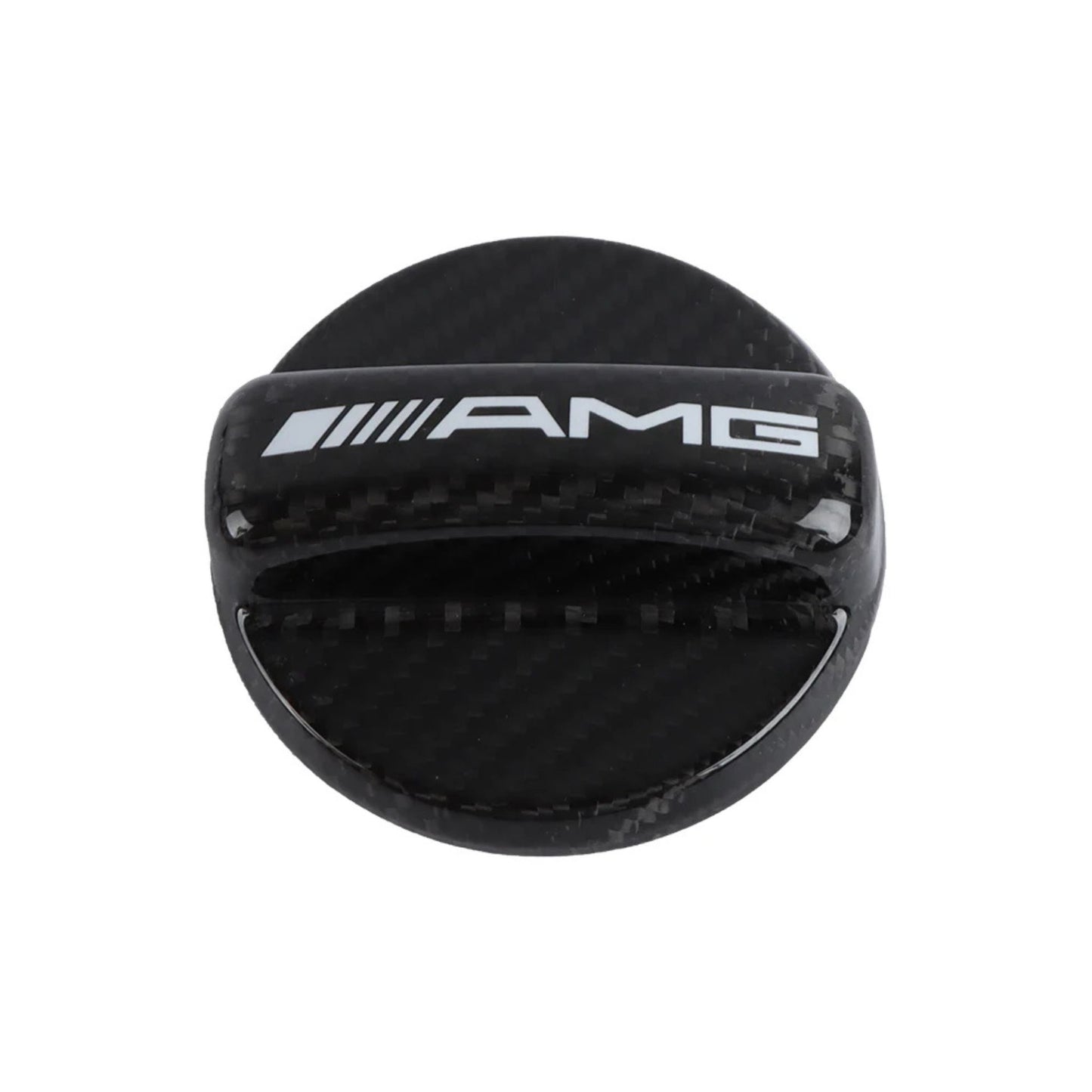 Carbon Fiber Fuel Tank Cap Cover for Mercedes-Benz AMG – Interior Fuel Cap Trim (W220/W221/W222/W217/W230/W204/W205/W203/W246/W245/X164)