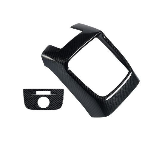 Carbon Fiber Style Rear AC Vent Frame Trim for Audi A3 / S3 / RS3 8V – High-Equipped Models (2PCS Set)