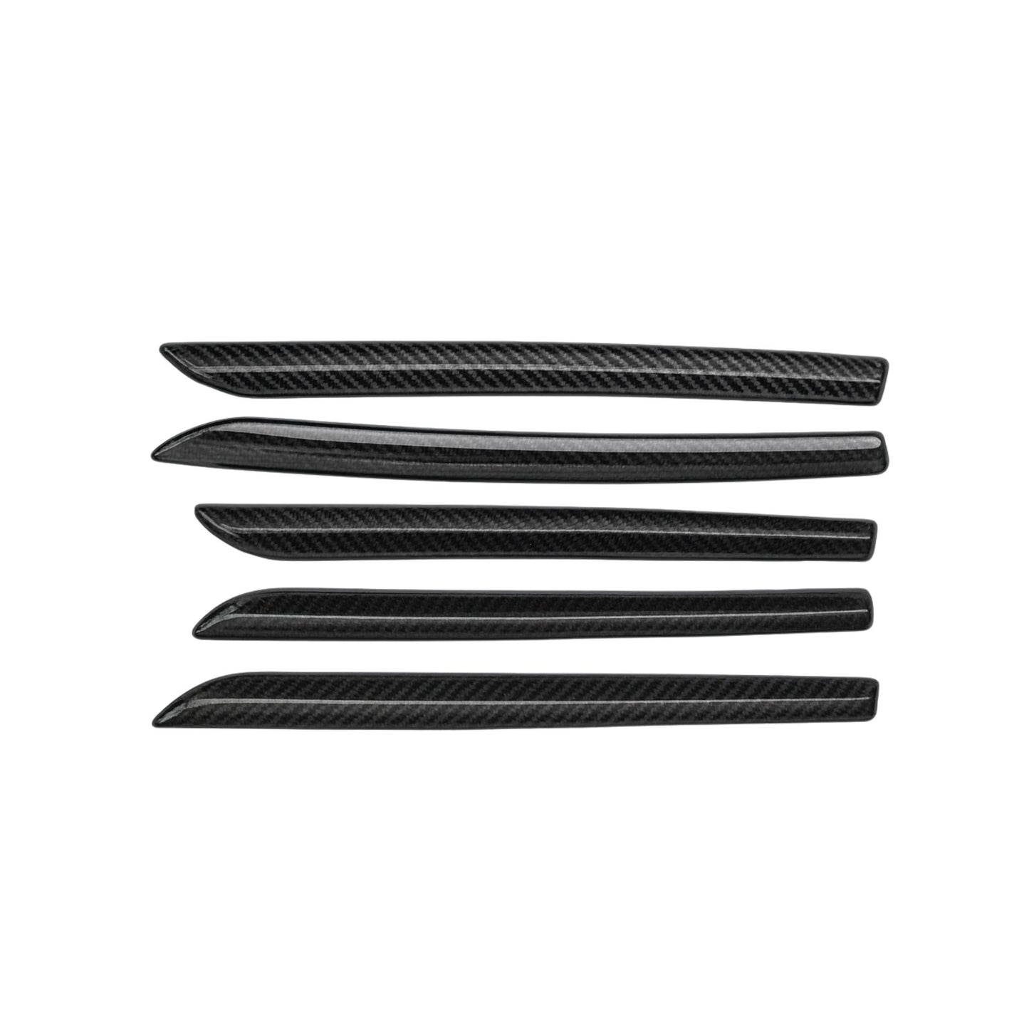 Carbon Fiber Style Door Trim Strips for Audi A3 / S3 / RS3 8V – Interior Door Panel Decoration (4PCS Set)