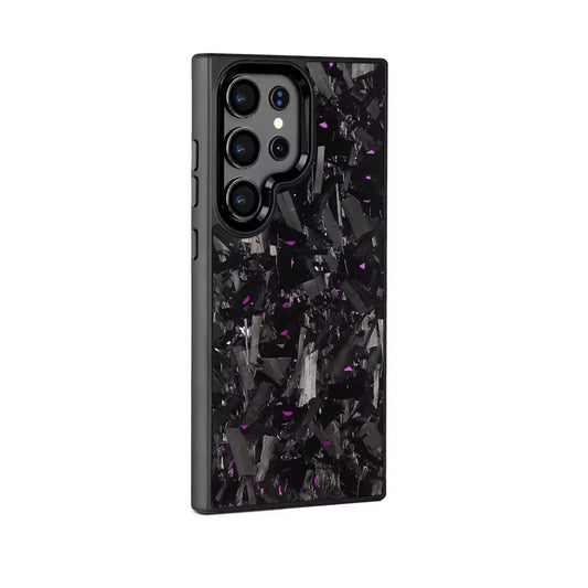 Samsung - Real Large Flake Forged Carbon Fiber Phone Case