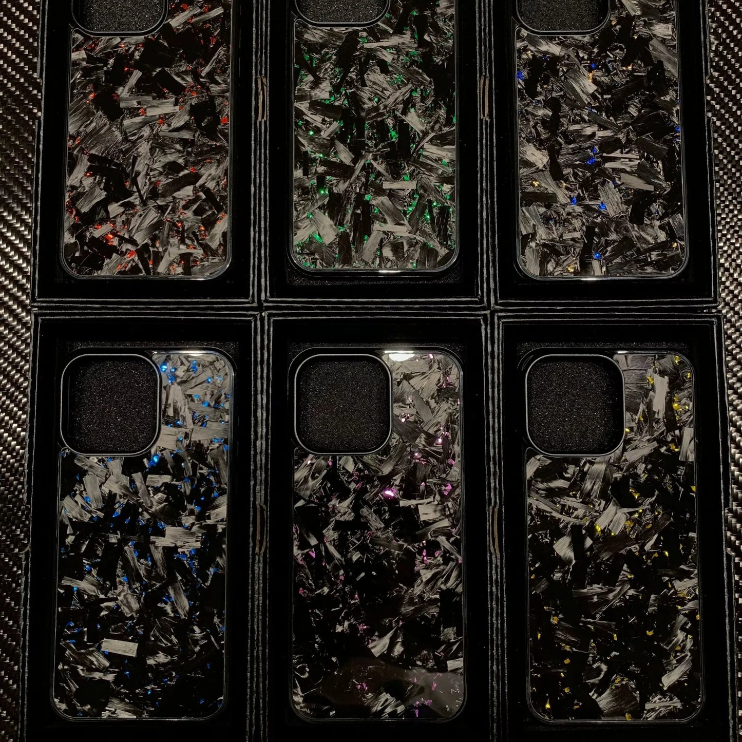 iPhone - Real Large Flake Forged Carbon Fiber Phone Case
