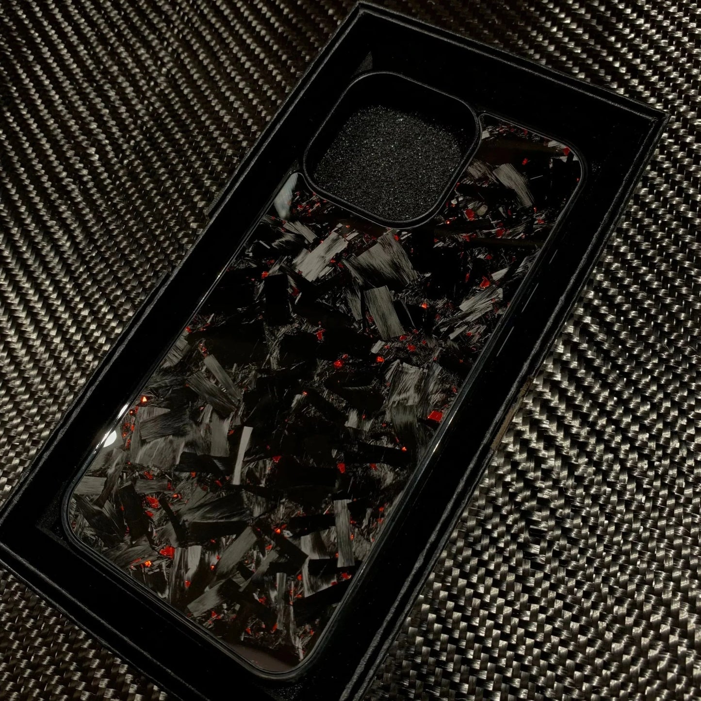 iPhone - Real Large Flake Forged Carbon Fiber Phone Case