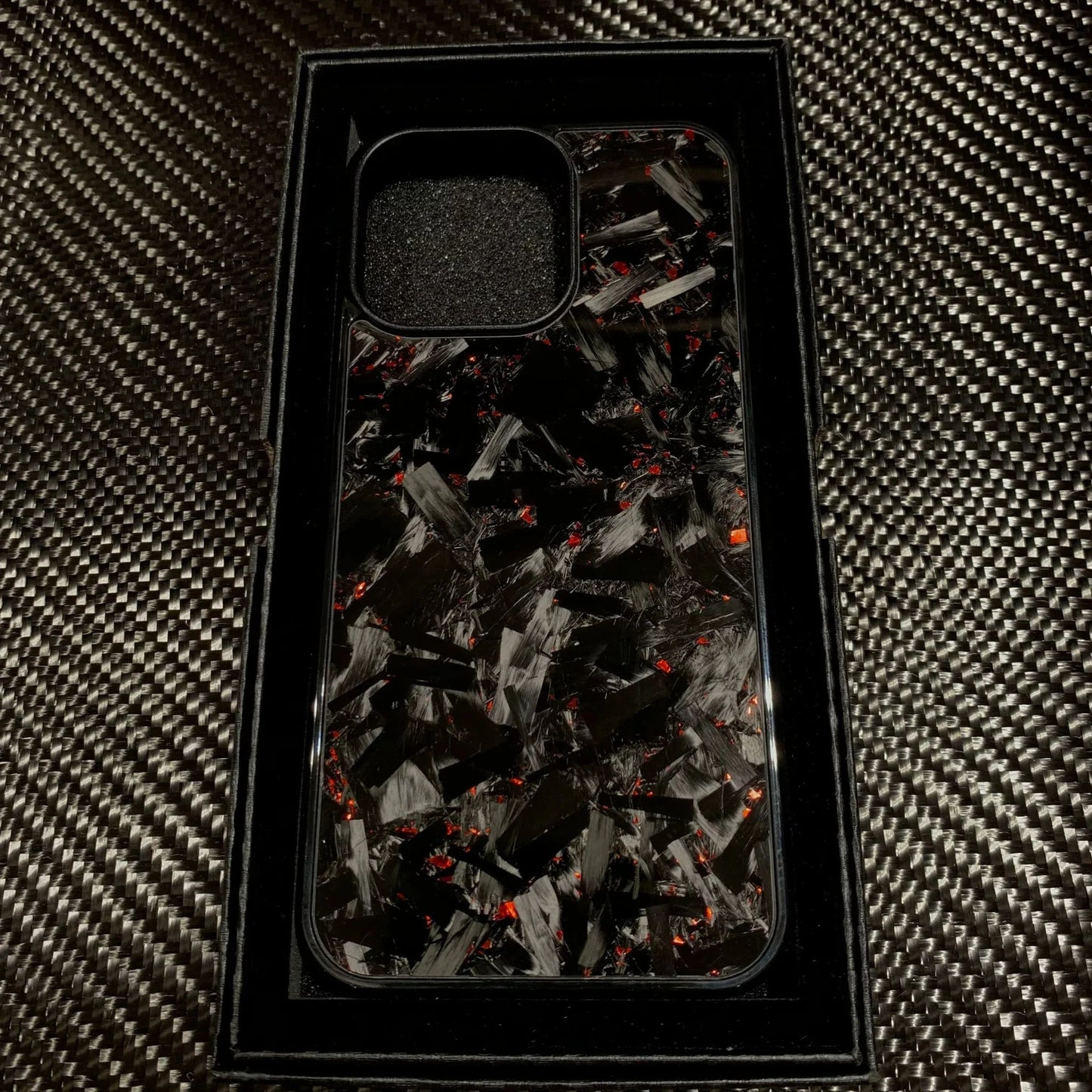 iPhone - Real Large Flake Forged Carbon Fiber Phone Case