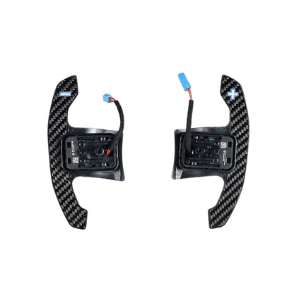 Real Carbon Fiber Paddle Shifters for BMW – Plug-In M-Style Upgrade (Fits F-Series & G-Series Models)
