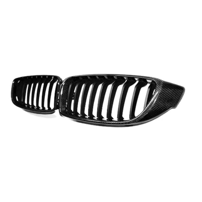 Gloss Black M-Style Kidney Grille for BMW 4 Series F32 / F33 / F36 (2014–2019) & M3 F80 / M4 F82 (2015–2019)
