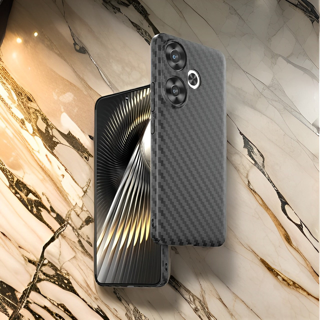 SLNXHERE - Carbon Fiber Poco Case