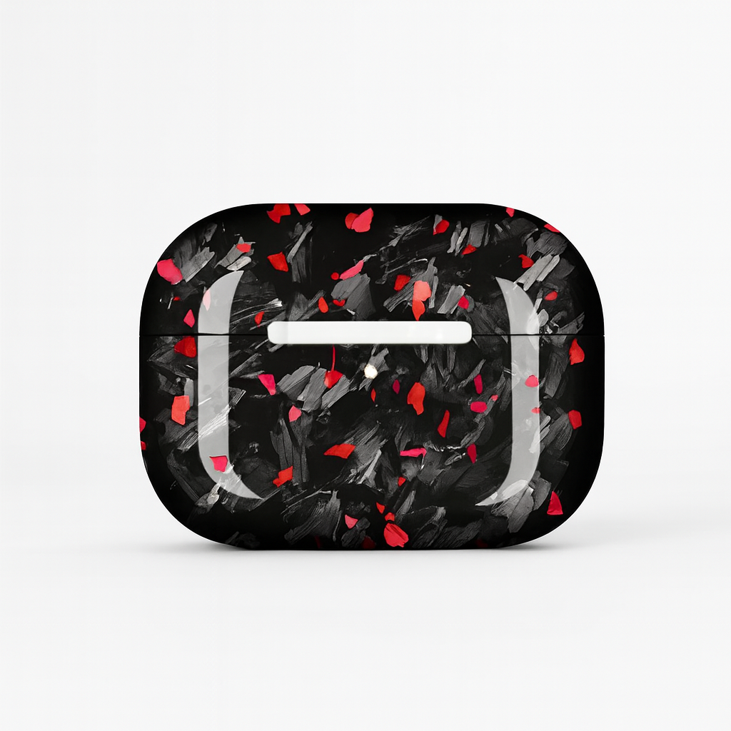 Forged Carbon Fiber AirPods Case – (Glossy) for AirPods Pro / AirPods 1–4
