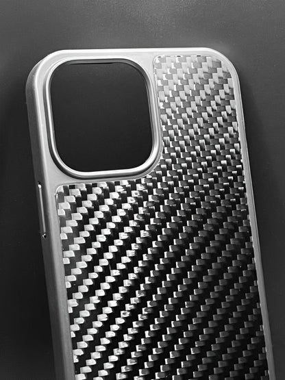 SLNXHERE - Weaved Carbon Fiber iPhone Case